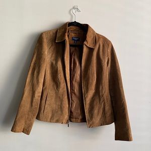 Genuine Leather Suede Jacket